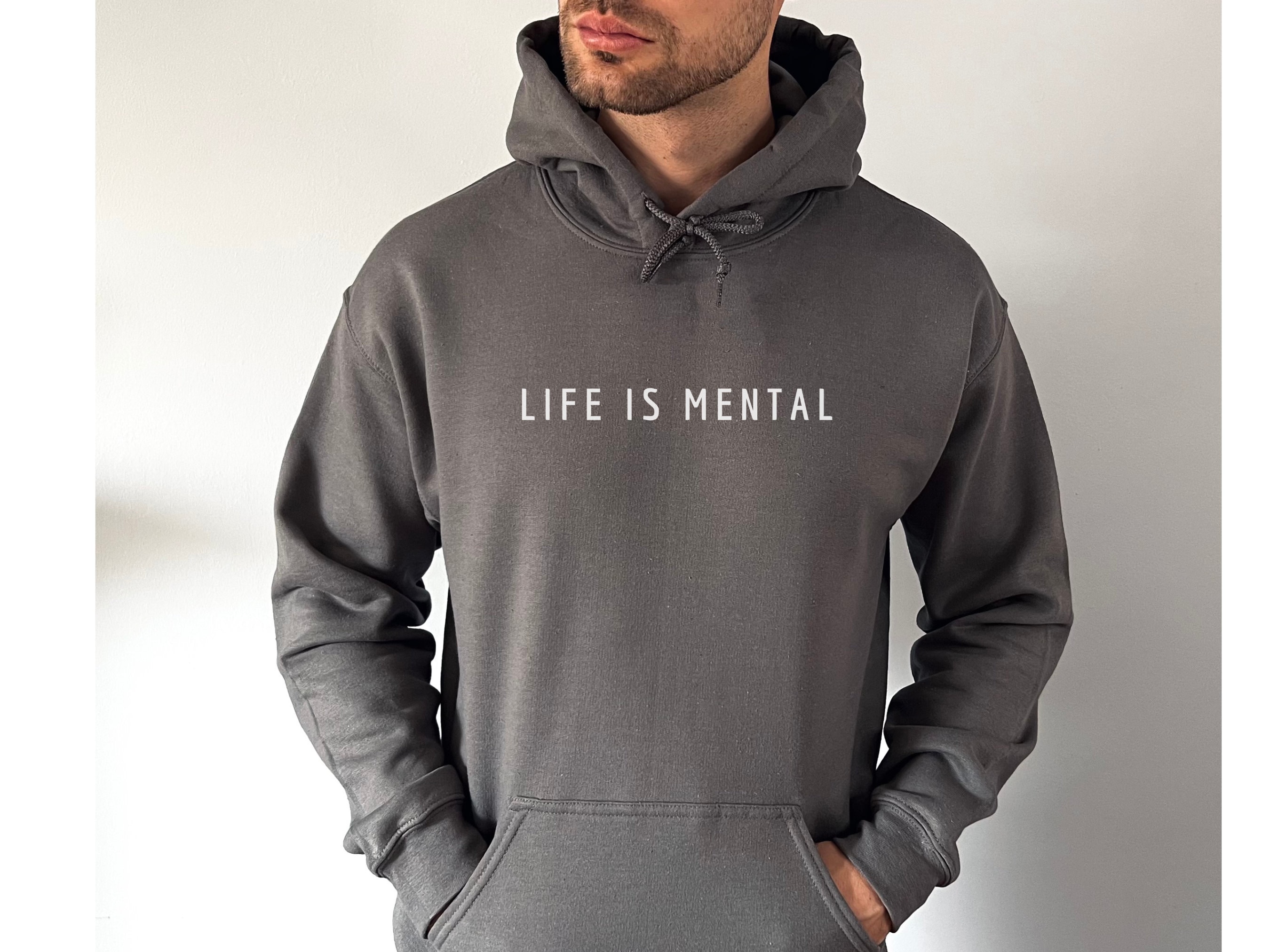 LIFEMANIA LOGO HOODIE LIFEMANIA MENTAL SUPPORT ZIP HOODIE