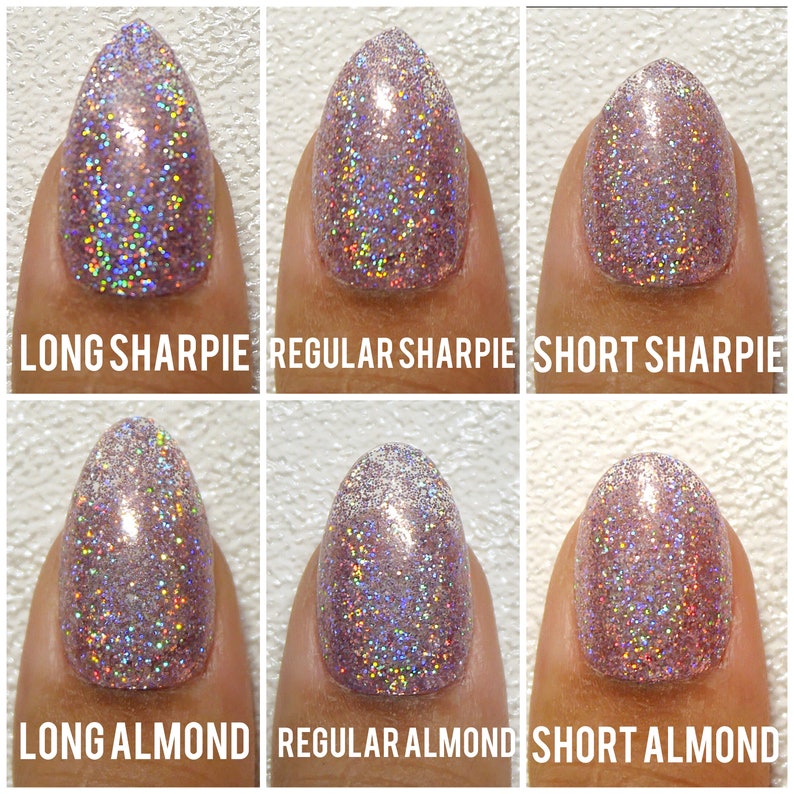 Press On Nails Summer Nails Fake Nails False Nails Press image 5