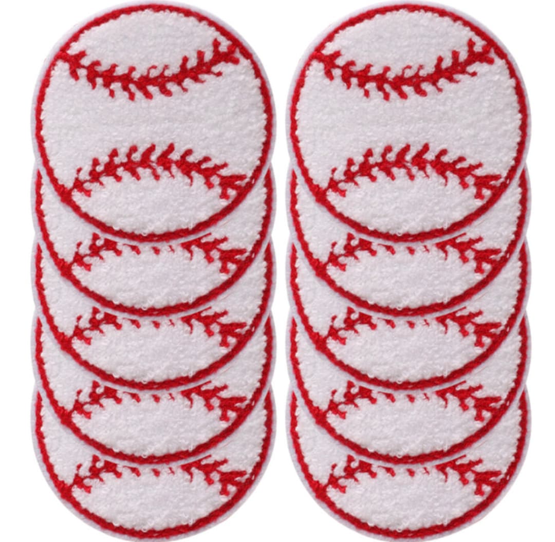 Iron on Baseball Patch Etsy