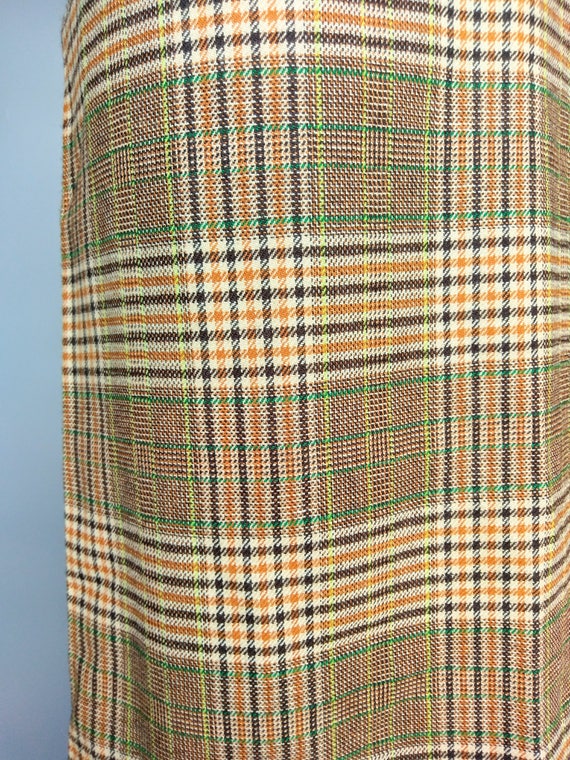 yale | 1960s plaid maxi skirt by fritzi of califo… - image 6