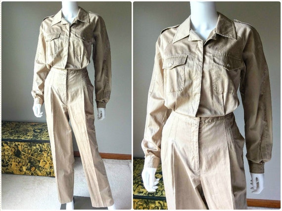 civilian / 90s does 40s khaki military style jumps