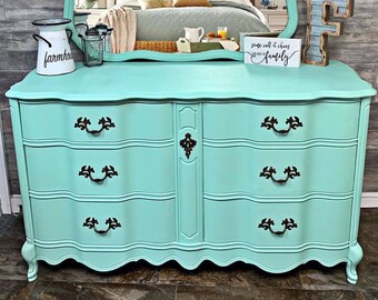 Items Similar To Vintage Dixie Dresser Buffet On Etsy