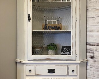 Corner Hutch Etsy