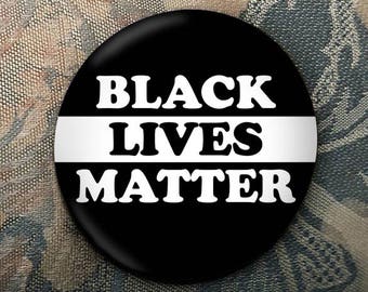 Black Lives Matter button
