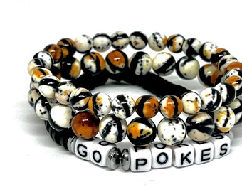 Go Pokes Bracelet Stack