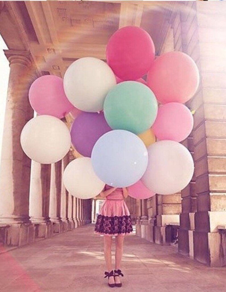 Engagement Picture Balloons Wedding Balloons Huge Balloons 36 Inch Balloons Party Balloons Bridal Shower Balloons Birthday Balloons