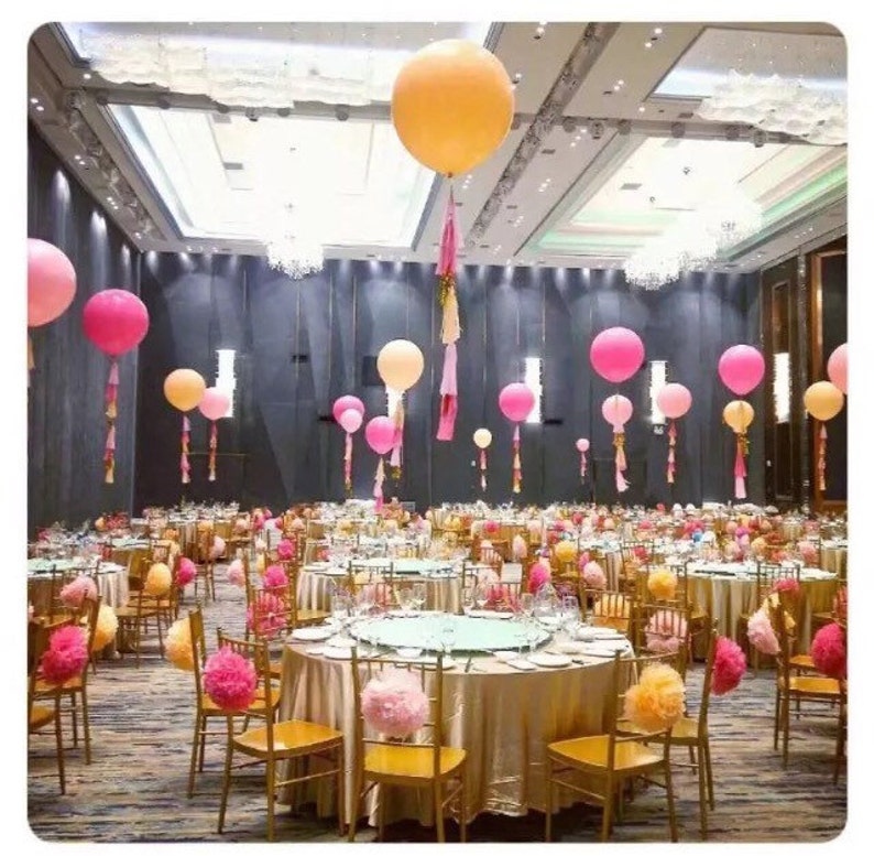 Engagement Picture Balloons Wedding Balloons Huge Balloons 36 Inch Balloons Party Balloons Bridal Shower Balloons Birthday Balloons