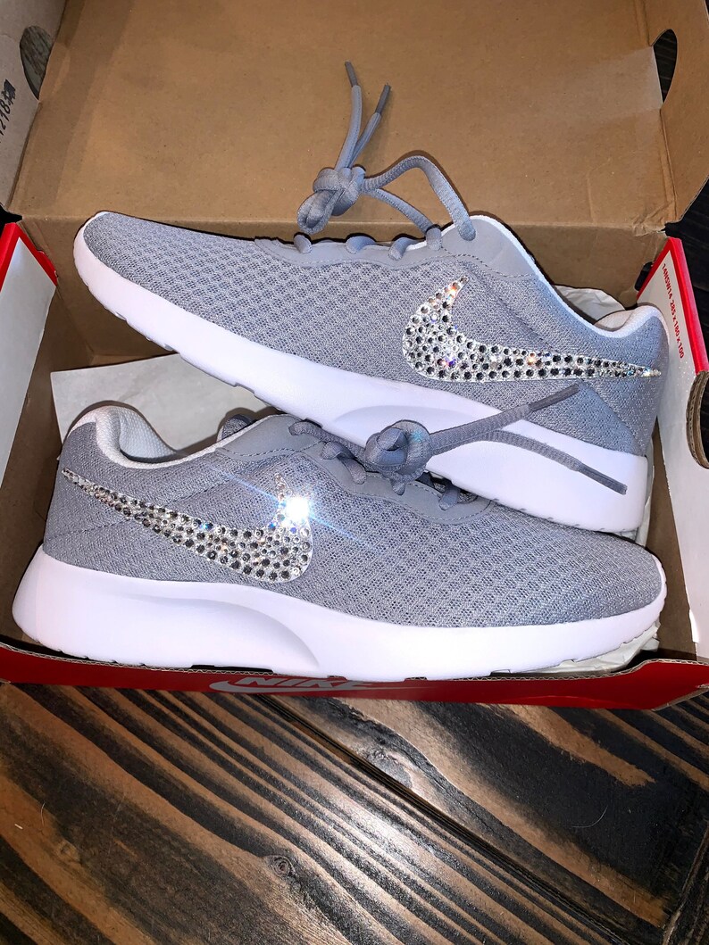 Swarovski Crystal Shoes Nike Sneakers FREE SHIPPING | Etsy