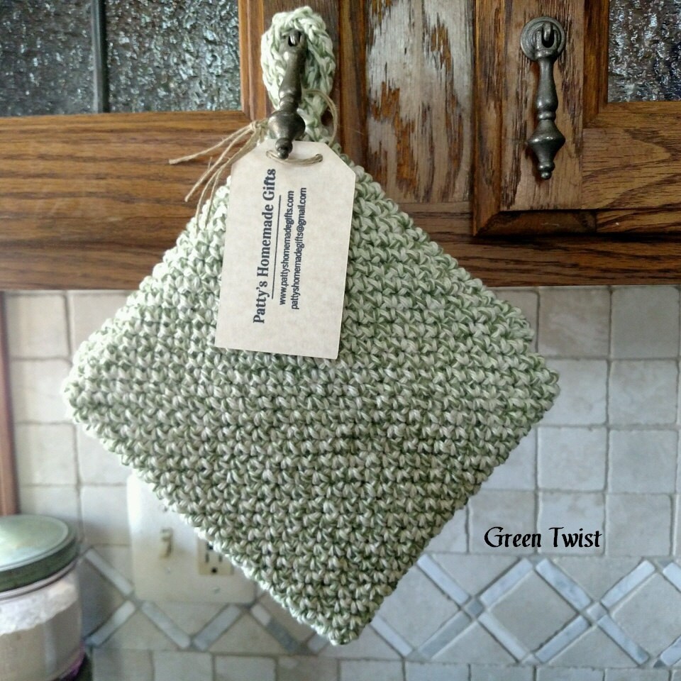 Crocheted Pot Holders, Crochet Hot Pads, Crocheted Hotpads, Crochet h…