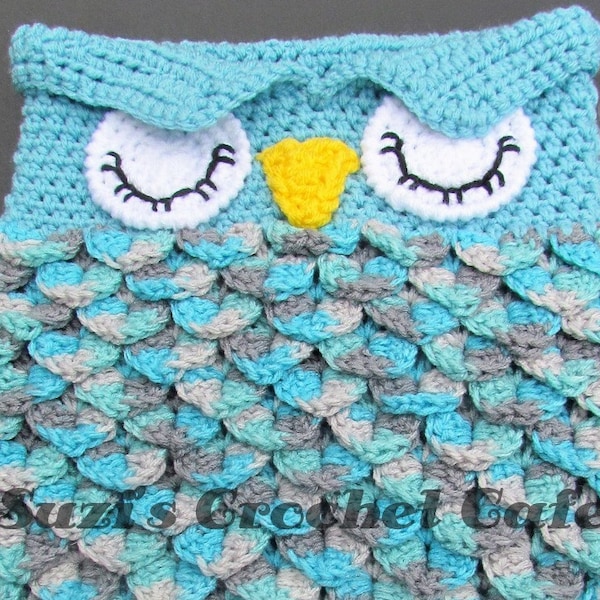 Lil' Owl Cocoon Crochet Pattern