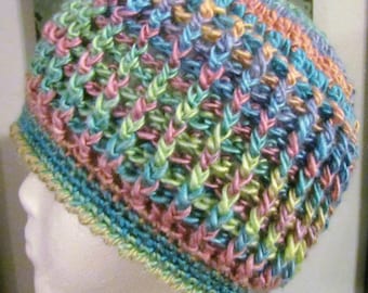 Messy Bun or Ponytail Beanie Crochet Pattern