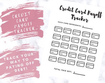 Credit Card Payoff Tracker