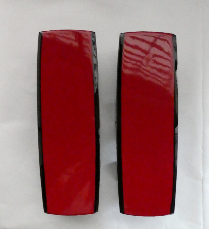 no2 Store closing SALE!RED /& Black lacquered Authentic GETA 24.5cm two teeth heel Paulownia kiri wooden clog japanese flip flop