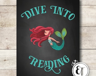 Affiches de lecture au tableau