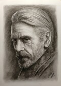 Custom Character commission drawing from photo - hand made portrait painting - soulmate drawing - photo realistic portrait - charcoal art