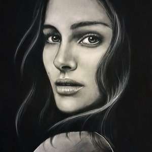 Original pastel portrait from photo - soft pastel commission - custom pastel artwork - character commission - soft pastel painting