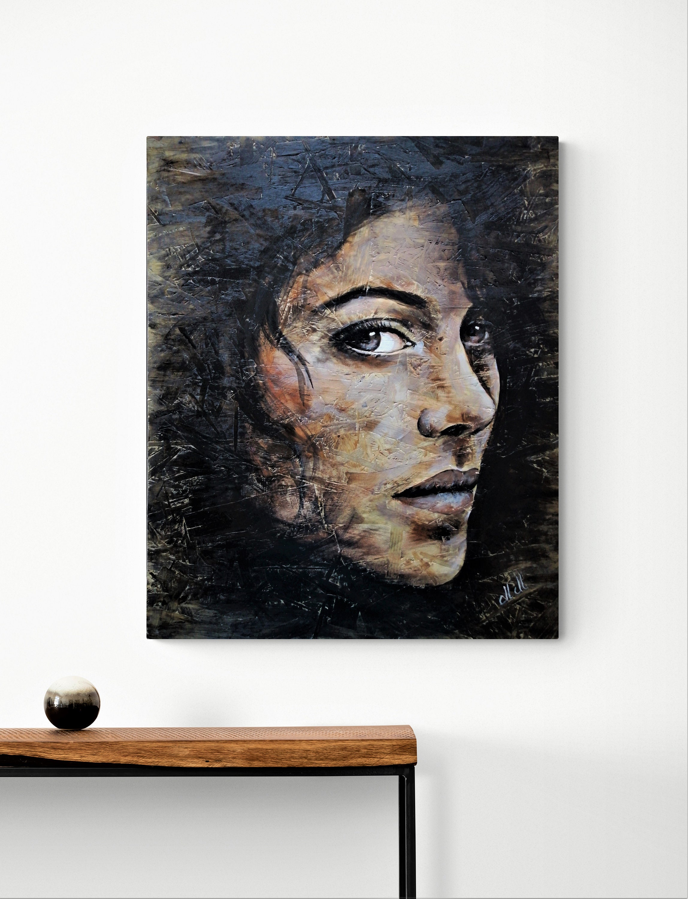 Original modernes rustikales Holz Wandkunst Dekor | Etsy