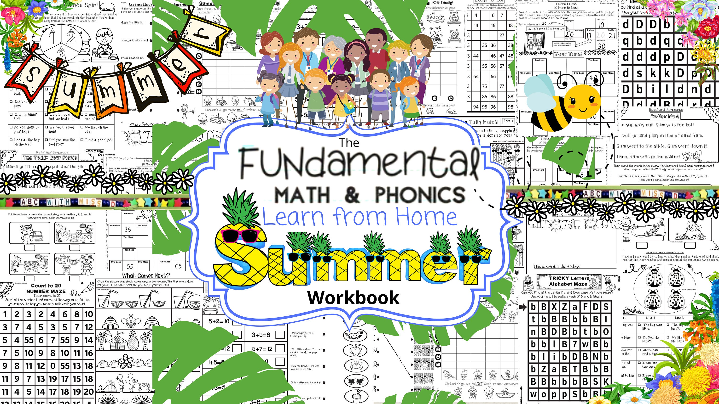 Home Learning Summer School Review Worksheet Packet Reading Etsy Home Learning Summer School Review Worksheet Packet Reading Etsy