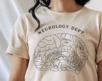 Neurology Department Shirt, Neurology Shirt, Neurology T-Shirt, Brain Anatomy Shirt, Neurology Brain T-Shirt, Neurology Unit, Neuro Shirt