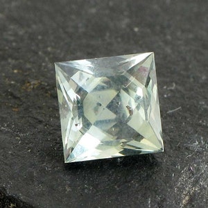 Conflict Free Sapphire, 0.95 ct Montana Sapphire, Precision Cut in the USA, 4.9mm Princess, Stone for Alternative Engagement Ring, CS104