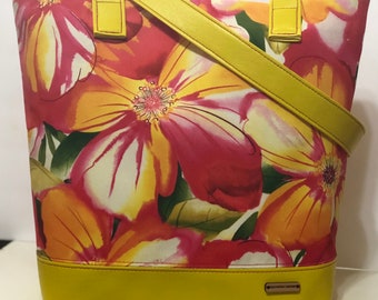 Floral Blossom Summer Tote
