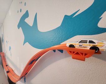 Hot Wheels double track wall mount - 3 pack