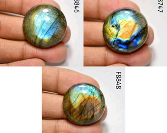 Labradorite Cabochon...Multiflash Labradorite Cabochon....Flashy Labradorite Cabochon....#F8855,F8856,F8857,F8858