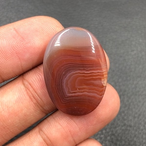 Botswana Agate Cabochon...Oval Cabochon...28x20x5 MM...26 Cts...A#N3400