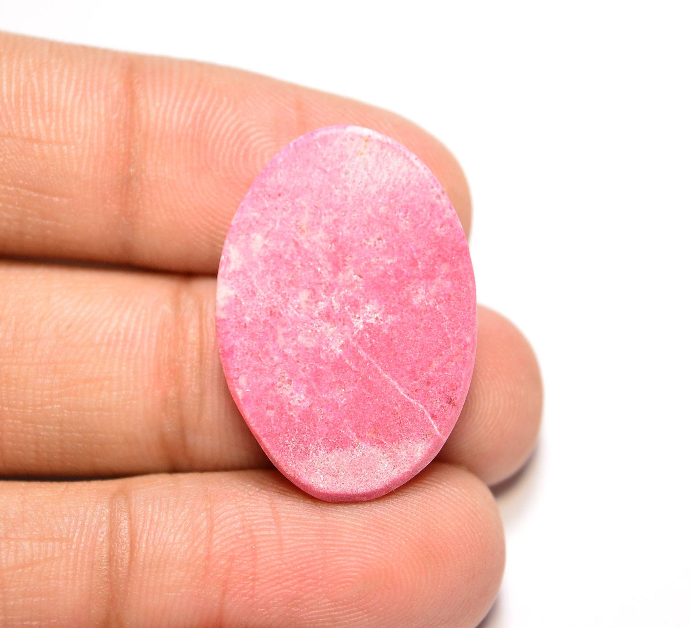 再再販！ Thulite Cabochonoval Cabochon27x19x5 Mm26 Ctsa 画材