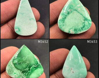 Utah Lucin Variscite Cabochons.. M3450,M3451,M3452,M3453