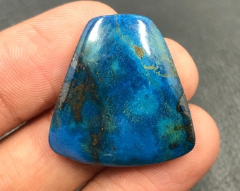 Shattuckite Cabochon...Freeform Cabochon...26x26x5 mm...42 Cts...A#M2754