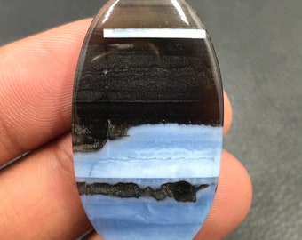 Blue Opal Cabochon...Oval Cabochon...42x23x6 mm...47 Cts...A#M4828