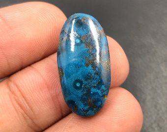 Shattuckite Cabochon...Oval Cabochon...23x12x6 mm...21 Cts...A#M2736