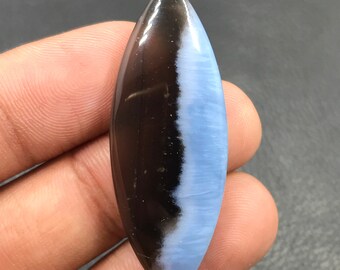 Blue Opal Cabochon...Marquise Cabochon...45x17x6 mm...31 Cts...A#M4847