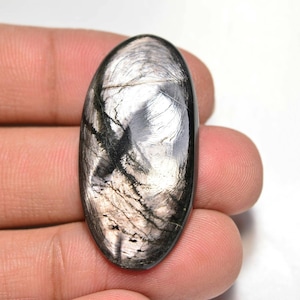 Hyperstheen cabochon...Ovale cabochon...38x18x5mm...35Cts...#i6830