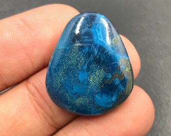 Shattuckite Cabochon...Freeform Cabochon...24x21x6 mm...32 Cts...A#M2757