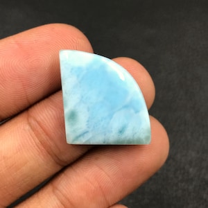 Larimar Cabochon... Freeform Cabochon...20x18x4 mm...16 Cts...A#N7848