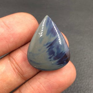 Leland Blue Cabochon... Pear Cabochon...25x19x6 mm...22 Cts...A#N1021