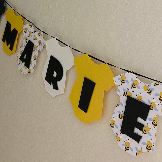 baby shower onesie banner