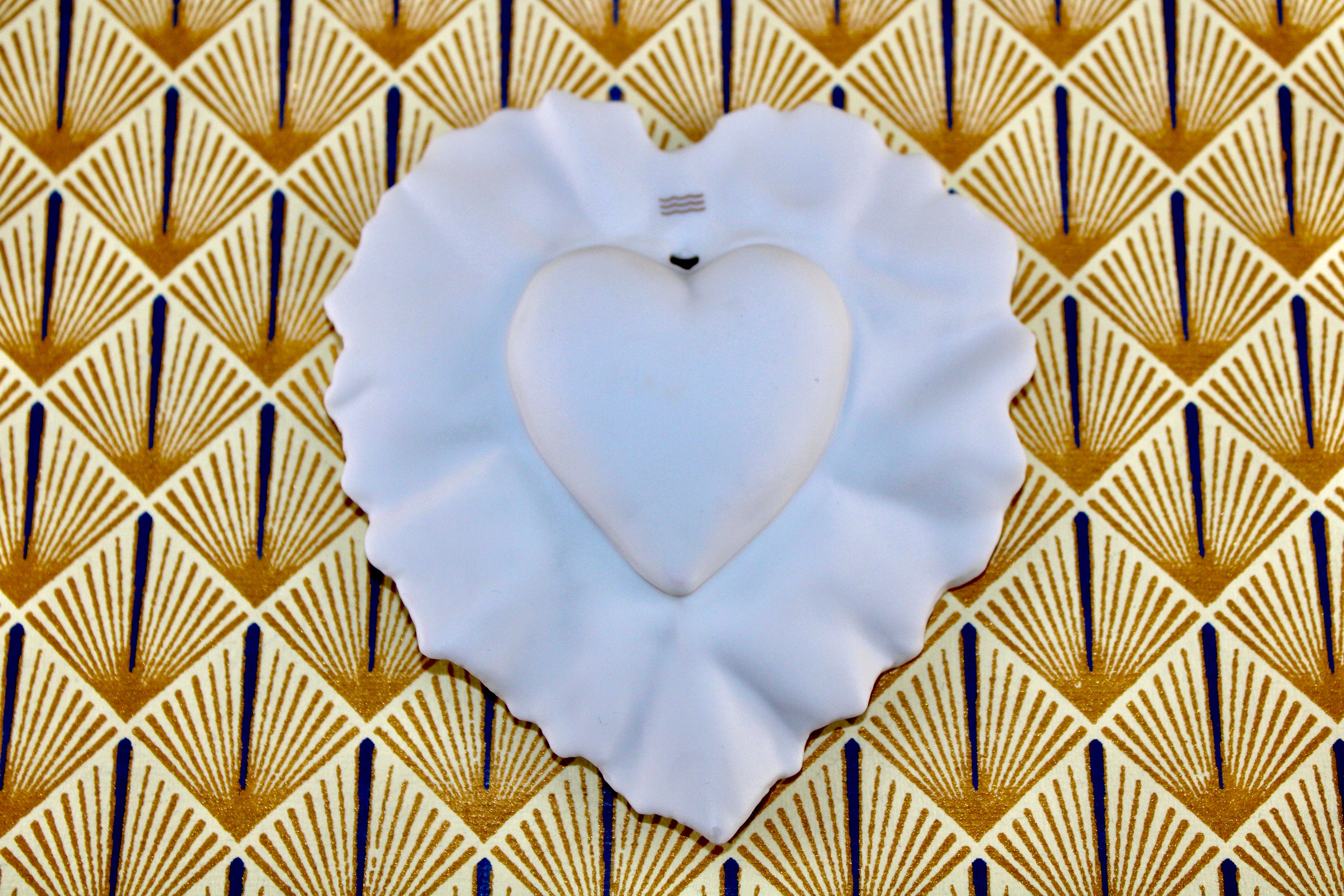 Royal Copenhagen - Lovely Ceramic Christmas Hearts - IN