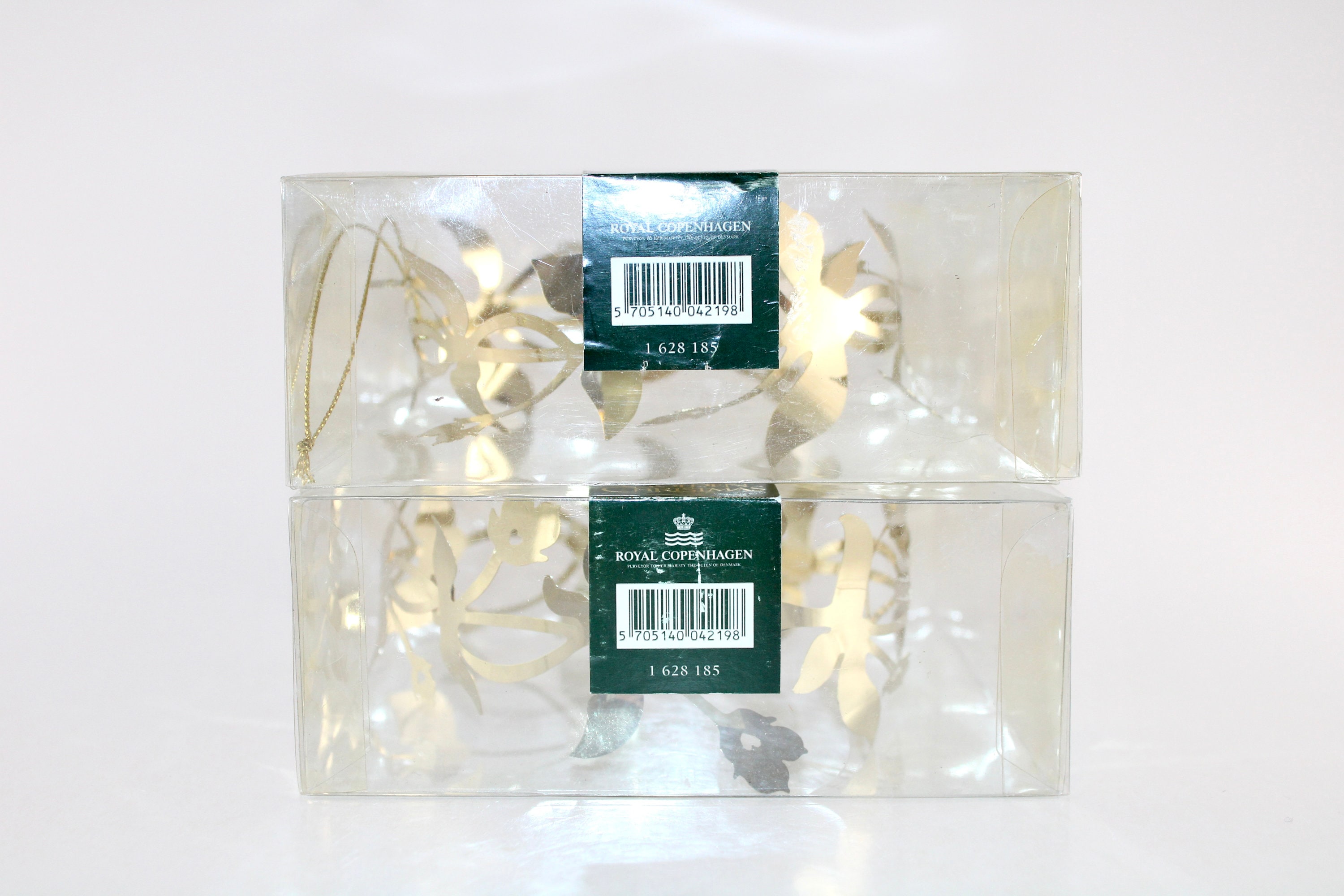 ロイヤルコペンハーゲン　クリスマスオーナメント 2個セット スターフルーテッド クリスマス オーナメント 2個セット