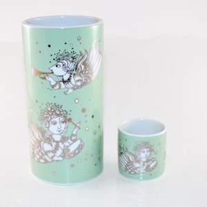 Rosenthal - Bjørn Winblad - Lovely and Unique porcelain vase and candleholder  - Designed in Denmark.