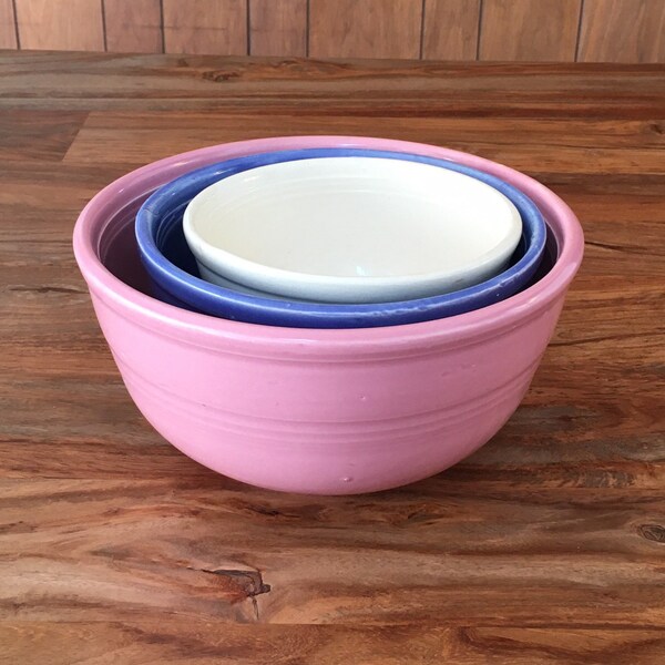 Modern Mixing Bowls Etsy