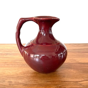 Vintage Franciscan Pottery El Patio Coffee Server Carafe in Redwood Gloss