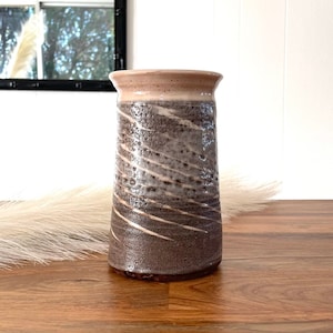 Modernist Studio Pottery Vase Signed Remo