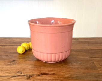 Vintage Frank Moreno Ceramics Large Pink California Pottery Planter