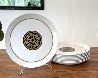 Mikasa Duplex by Ben Seibel Trellis Saucer Plates - Etsy