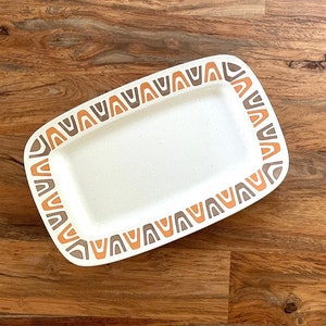 Vintage Metlox Luau Rectangular Platter