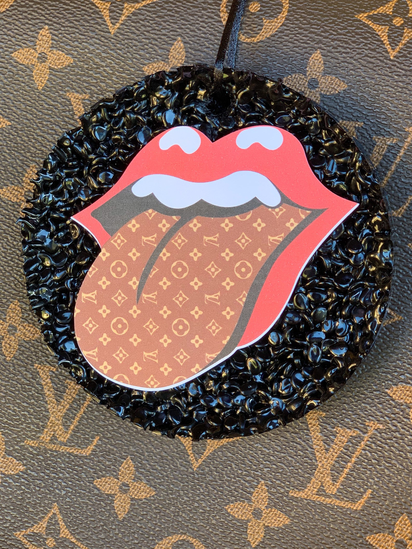 Rolling Stones Louis Vuitton Car Freshie Car Scent Aroma Etsy