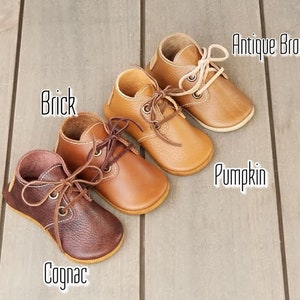 Oxford Style Moccasin Oxford moccs Moccasins Baby Moccasins Mary Janes Shoes for Babies Baby shoes Leather shoes image 2